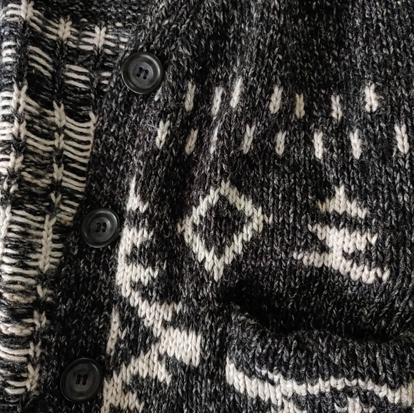 Addition Elle Long Knit Open Cardigan with Tie - Picture 4 of 10